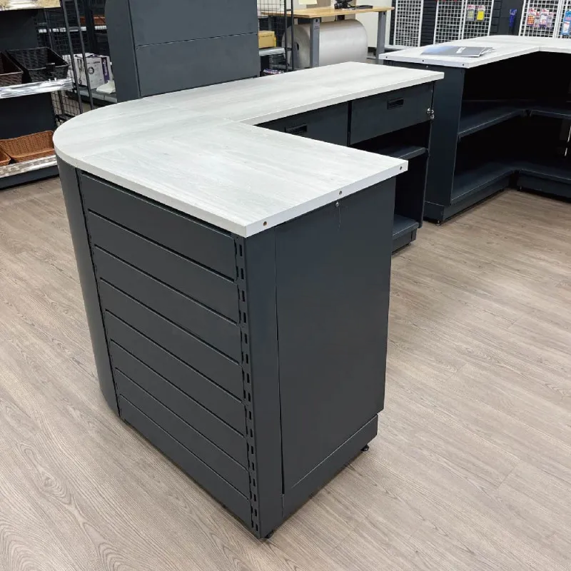 Cashier Counter Side Panel｜Concealment Design