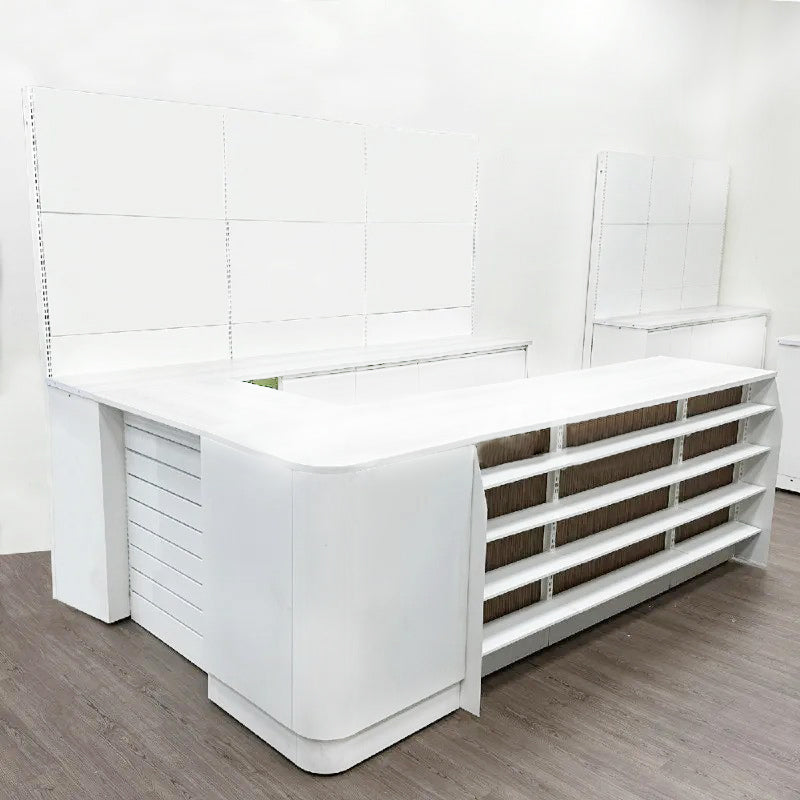 KD Type Checkout Counter｜Concave Hollow Design